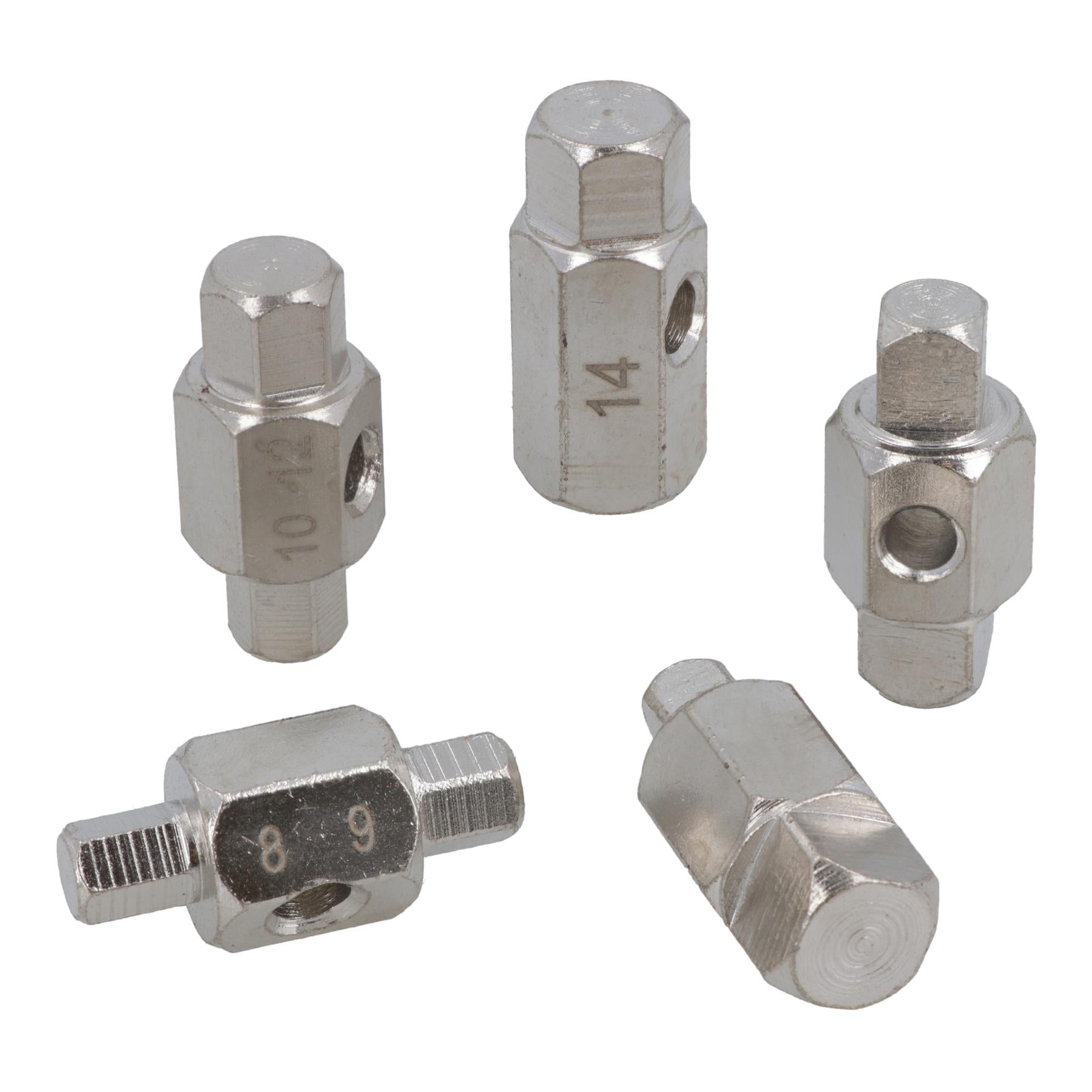 5pc 10 Größen Ablassschraube Schlüsselsatz für Getriebe Diffs Stecker Ölwechsel
