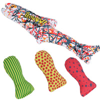 Yeow Cat Kitten Pollock & Stinkie Fish Toy Bundle With Catnip Toy Play Cat Gift