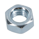 M4 / 4mm Hex Full Nut Fastener Hexagonal Metric Nuts Grade 8 Zinc Plated