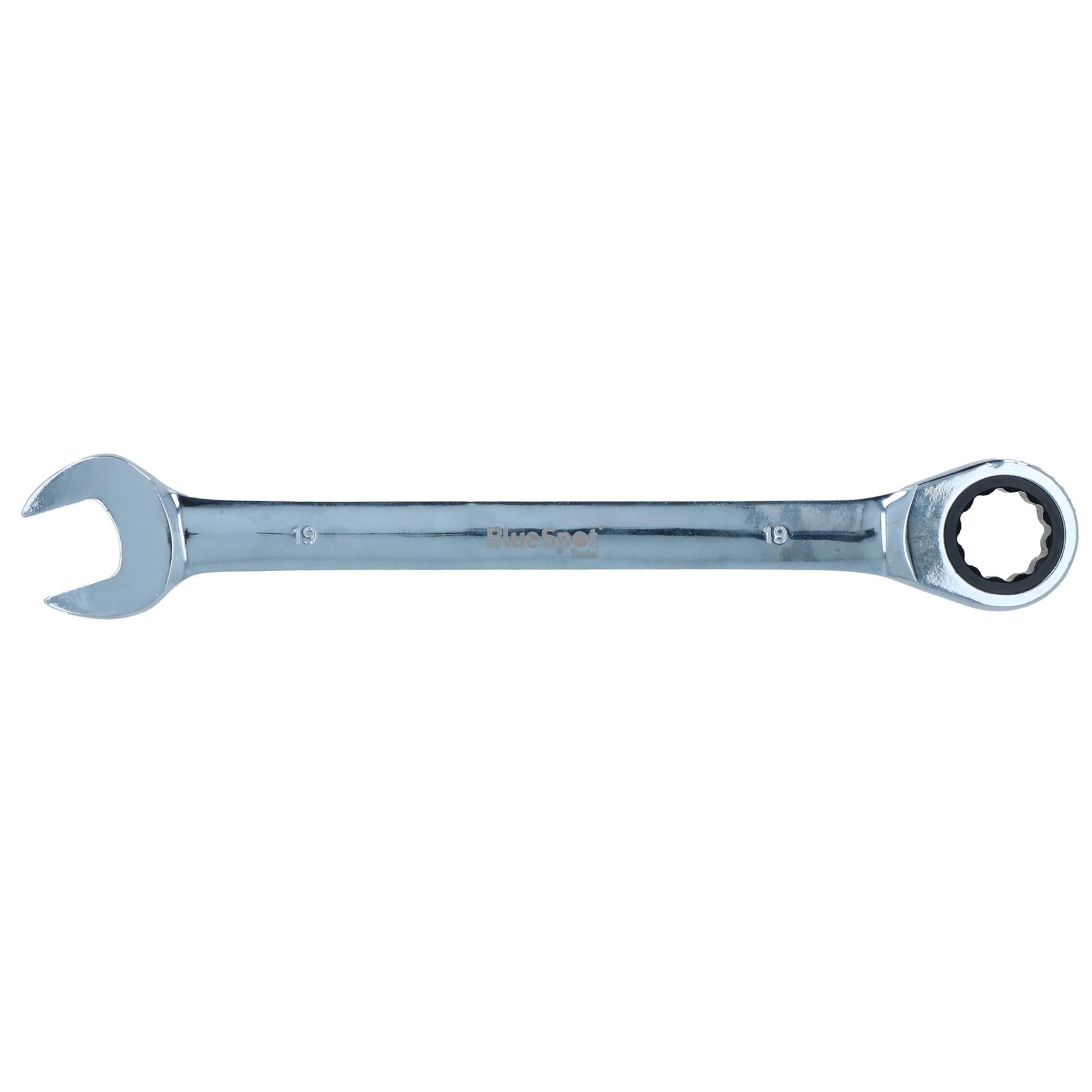 19mm metrischer Ratschen-Maulschlüssel, 72 Zähne, umkehrbar