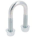 M8 Round Bend U Bolt 21mm x 50mm Width x Length Pipe Clamp Fixing