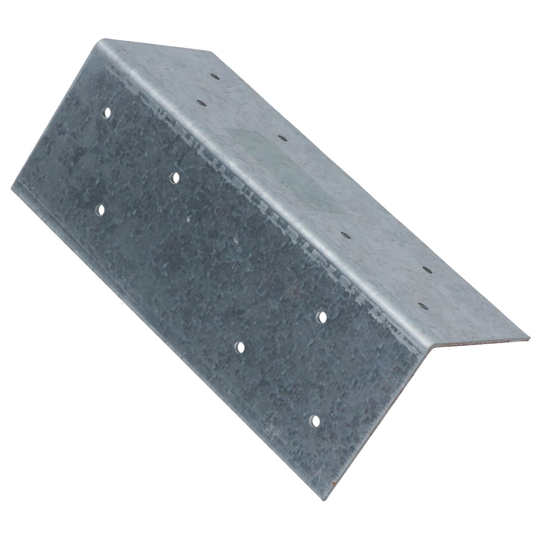 Fence Post Extender Angle Bracket Galvanised 70 x 70 x 180mm Holder Support