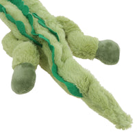 Plüsch-Hundespielzeug „Wild Crinkler Alligator“ ohne Füllung, superweich, mit Quietschfunktion, 60 x 14 x 9 cm