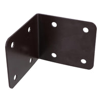 Garden Internal Sleeper Corner Support Bracket 90 Degree 85mm Steel