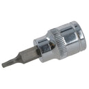 Douille étoile mâle Torx T10, entraînement 3/8", standard, interne, acier au chrome vanadium