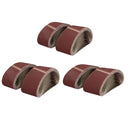 533mm x 75mm Mixed Grit Abrasive Sanding Belts Power File Sander Belt Packs