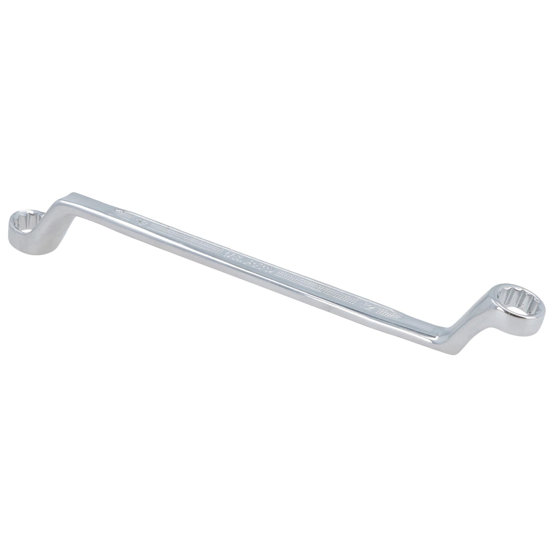 Double Ended Metric 12mm + 13mm Ring Obstruction Spanner Wrench 75 Offset