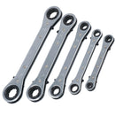 Ratchet Spanner Set Metric Sizes Double Ring Wrench TE075