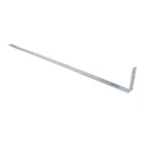 Horizontal Heavy Duty Restraint Strap 1000mm Length 100mm Bend Galvanised