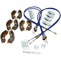 Brake Shoe & Cable Refurb Kit for Indespension PL27084 PL27094 Plant Trailer