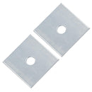 Square Plate Washer M10 50mm x 50mm Galvanised Timber Wood Fastener