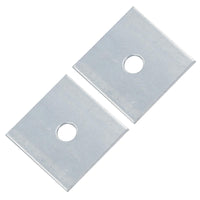 Square Plate Washer M10 50mm x 50mm Galvanised Timber Wood Fastener