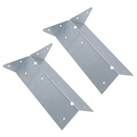 Arris Rail Bracket Fence Post Support Galvanised 100mm, 225mm or 300mm