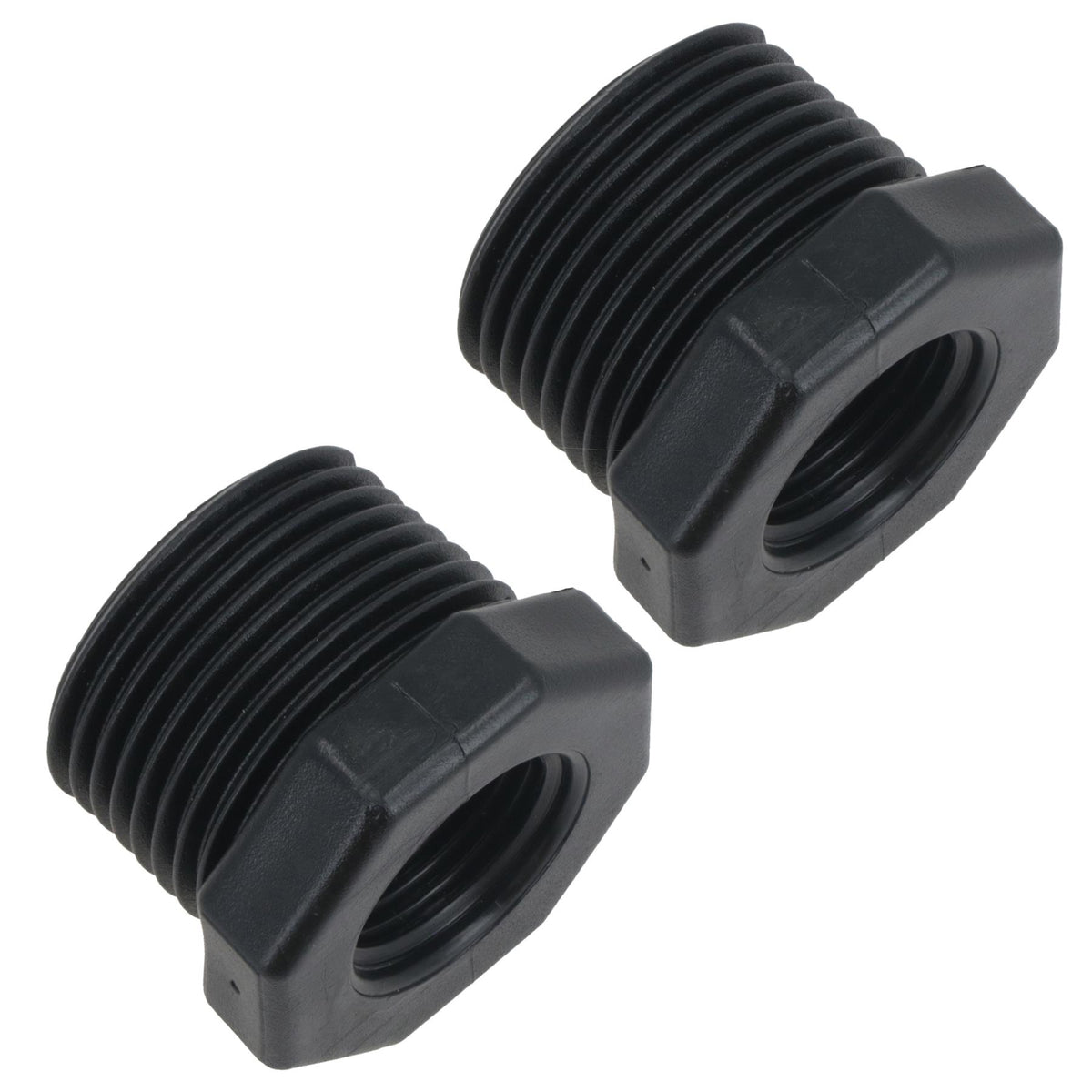 Polypropylene PP 1in – 1/2in Female – Male Pipe Threaded Reducing Bush