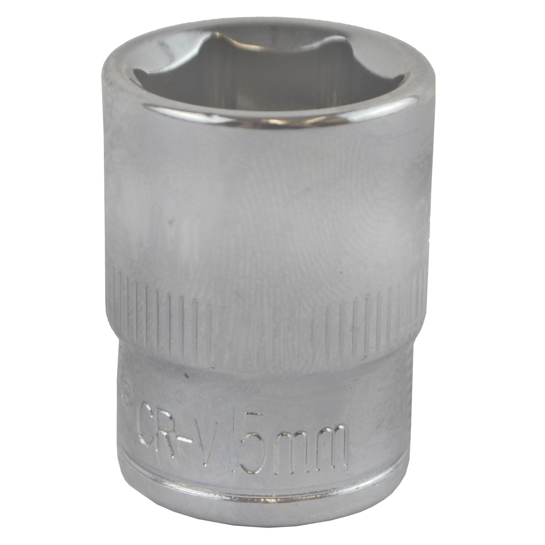 15mm 3/8" Drive Shallow Metric Socket Single Hex / 6 sided Bergen