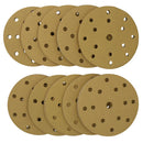 150mm Sanding Discs Aluminium Oxide Abrasive 80 Grit 15 Hole Hook + Loop