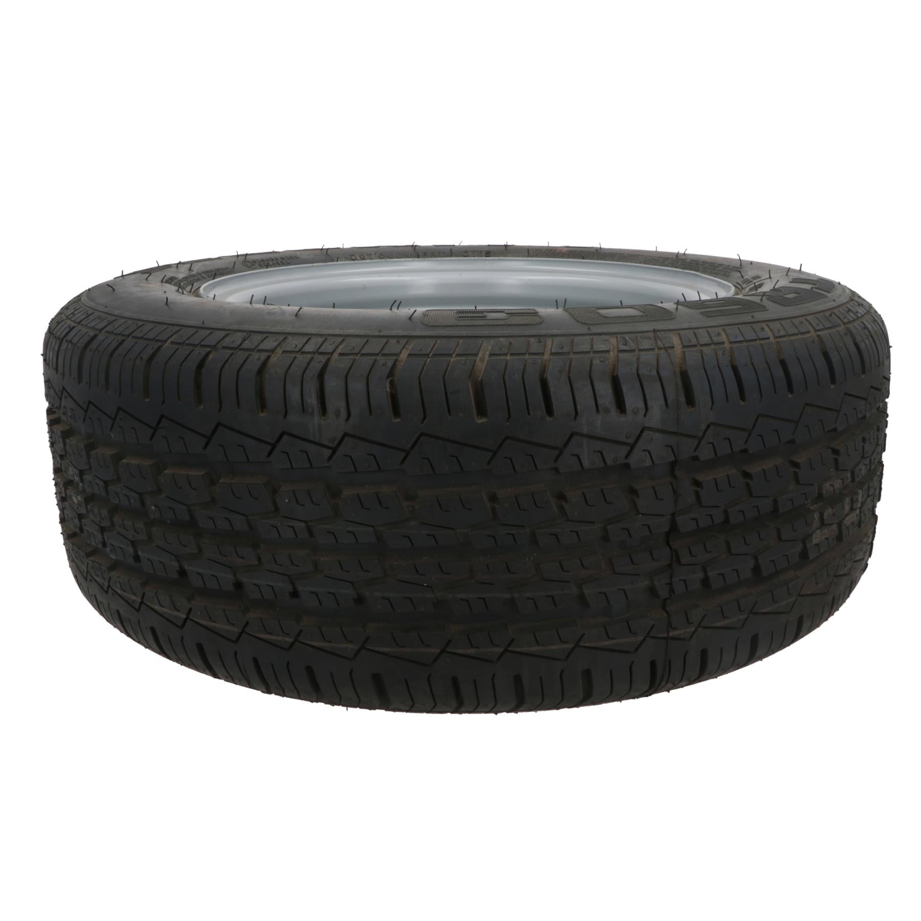 Trailer Wheel & Tyre 185/60R12 5 Stud 6.5in PCD 115mm Centre Hole