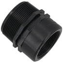 Polypropylene PP Threaded Reducing Socket Male – Female 2in – 1-1/2in BSP