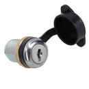 Trailer Barrel Lock + Key Set Suitable For Ifor Williams Knott Avonride Hitches