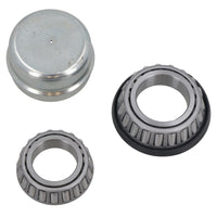 Trailer Wheel Hub 5.5" (139.7mm) PCD Bearings Wheel Bolts & Cap Indespension