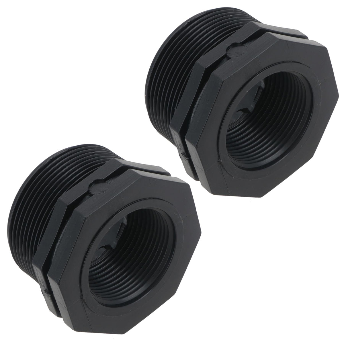 Polypropylene PP 2in – 1-1/4in Female – Male Pipe Threaded Reducing Bush