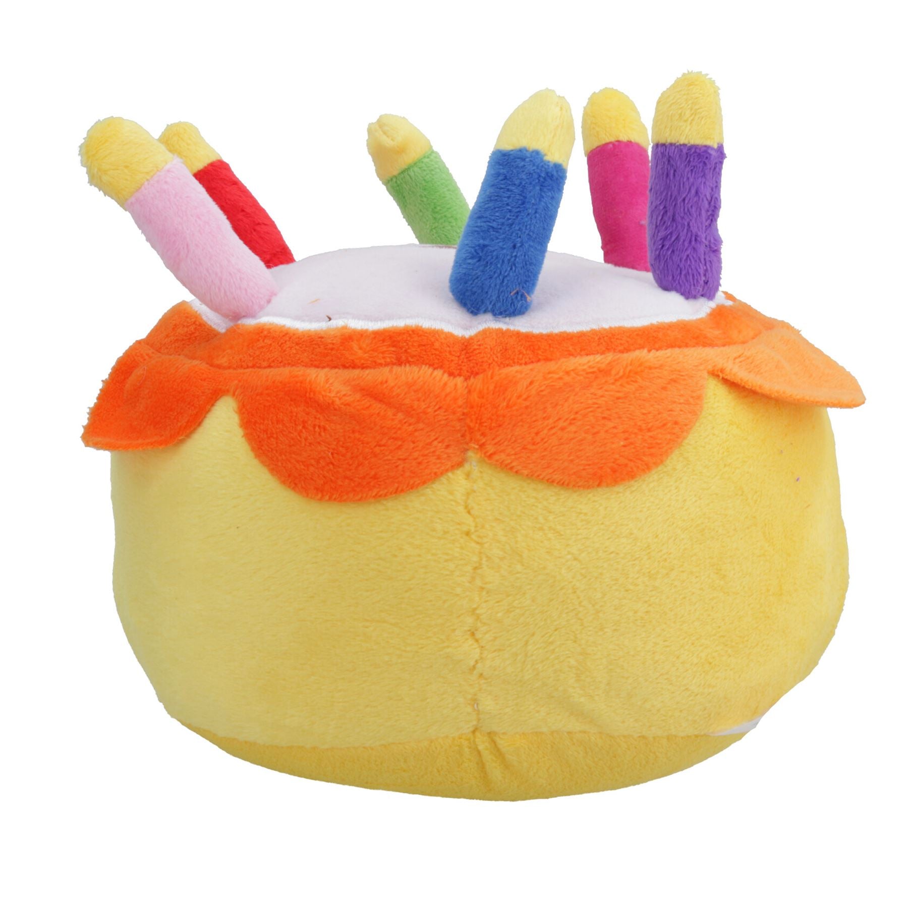 Jouet en peluche super doux et couineur pour gâteau d'anniversaire, grand format, pour chien et chiot, cadeau d'anniversaire