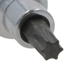 T45 Male Torx Bit Star Socket 1/2" Drive Standard Internal Chrome Vanadium Steel