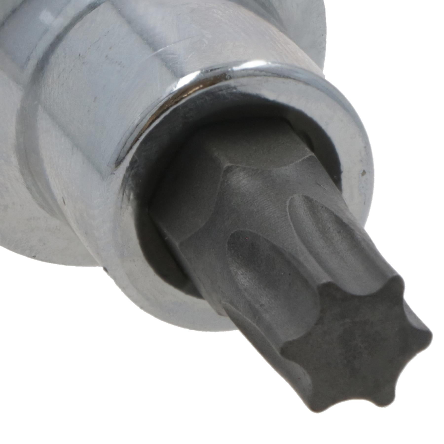 T45 Male Torx Bit Star Socket 1/2" Drive Standard Internal Chrome Vanadium Steel