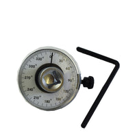 1/2" Dr Torque Angle Gauge For Torque Wrench 0-360 Degrees TE963