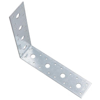 Timber Joist Angle Bracket Fastening Plate Galvanised Steel 200 x 200 x 50mm
