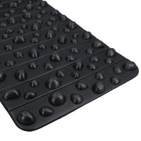 Acupressure Pebble Rock Mat Reflexology Massage Mat for Feet, Back & Hands
