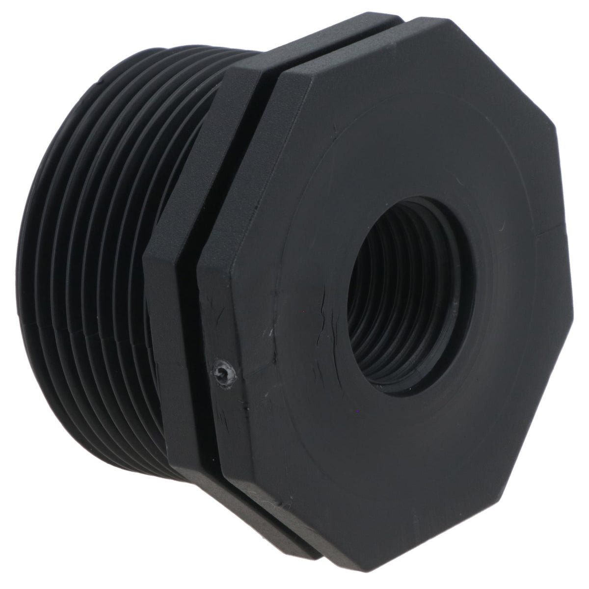 Polypropylene PP 1-1/2in – 1/2in Female – Male Pipe Threaded Reducing Bush