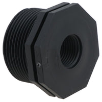 Polypropylene PP 1-1/2in – 1/2in Female – Male Pipe Threaded Reducing Bush