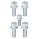 5 Pack M12 x 1.5 Trailer Wheel Spherical Bolt for Ifor Williams Indespension