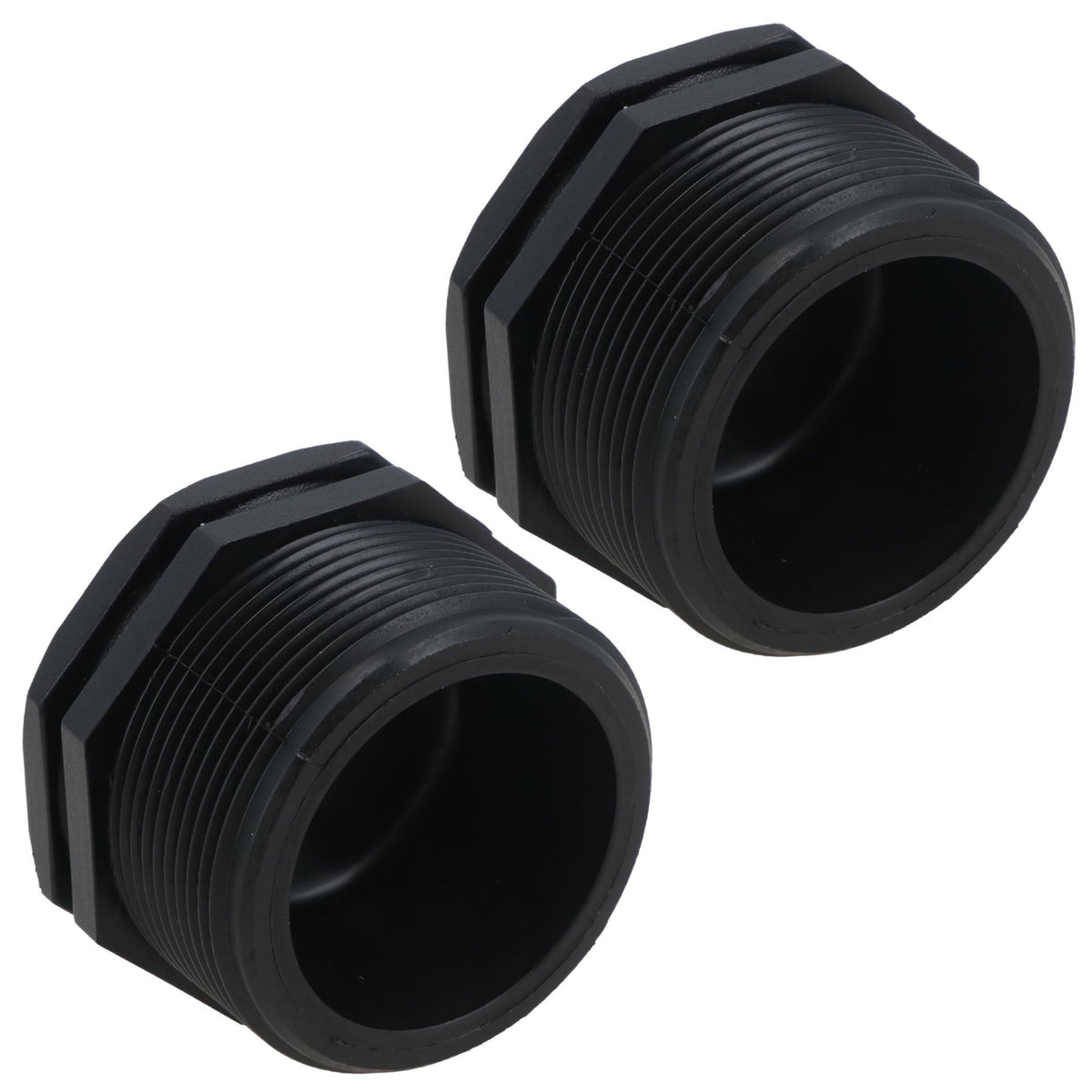 Polypropylene PP 2in BSP Thread Male Threaded Blanking Plug End Cap