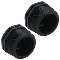 Polypropylene PP 2in BSP Thread Male Threaded Blanking Plug End Cap