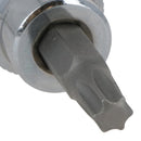 T30 Male Torx Bit Star Socket 3/8" Drive Standard Internal Chrome Vanadium Steel