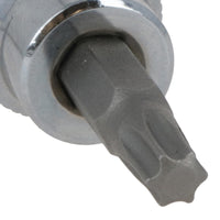 T30 Male Torx Bit Star Socket 3/8" Drive Standard Internal Chrome Vanadium Steel