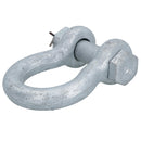 Galvanised Bow Shackle Safety Pin 1-1/4in (31mm) 12T to US Fed Spec