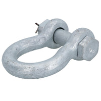 Galvanised Bow Shackle Safety Pin 1-1/4in (31mm) 12T to US Fed Spec