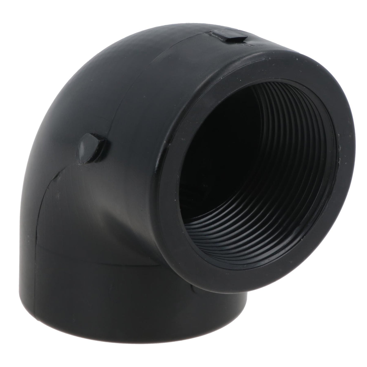 Polypropylene PP 1in BSP Female x Female Threaded 90° Elbow Connector