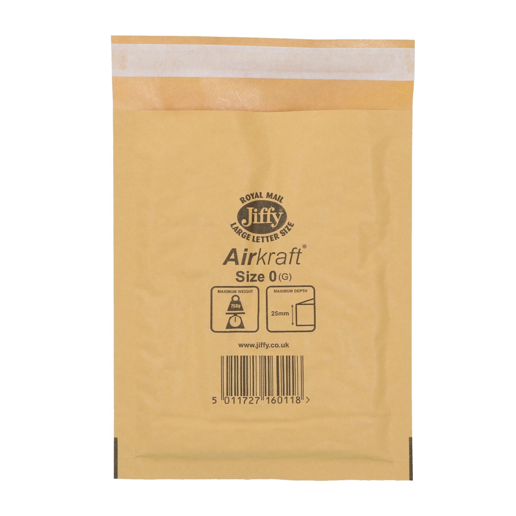 10pk Genuine Gold Jiffy Bag Airkraft Bubble Padded Mail Bag Envelope Size 0