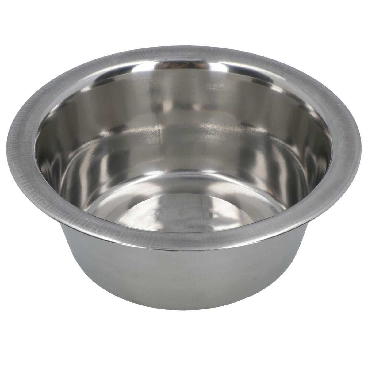 Stainless Steel Medium Pet Bowl For Food Water Feeding Dogs Cats 17cm Wide