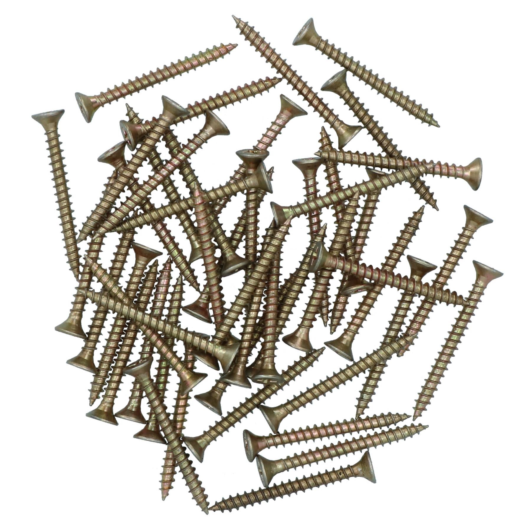 Countersunk Multi Purpose Chipboard Wood Timber Screws 40mm Long Pozi