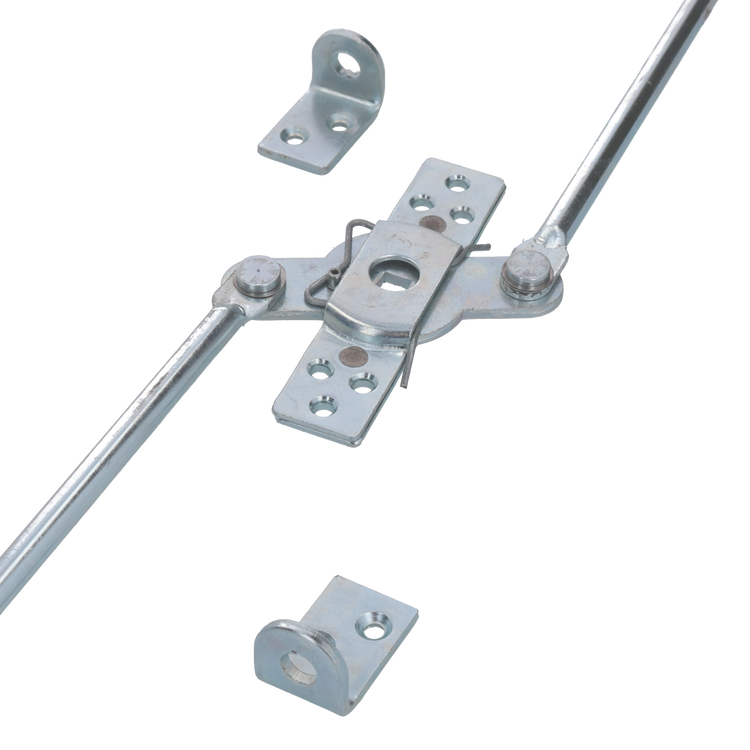 Rod Lock Two Point Top Bottom Door Locking Bars 2310mm Trailer Horsebo ...