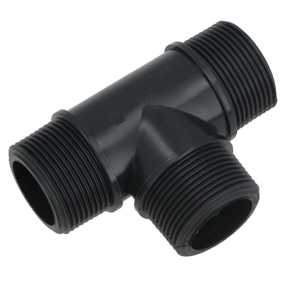 Polypropylene PP 1-1/4in BSP Male Threaded 90° Tee Piece Equal Tees