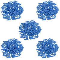 Insulated Straight Butt Connectors Electrical Crimps Terminals Blue