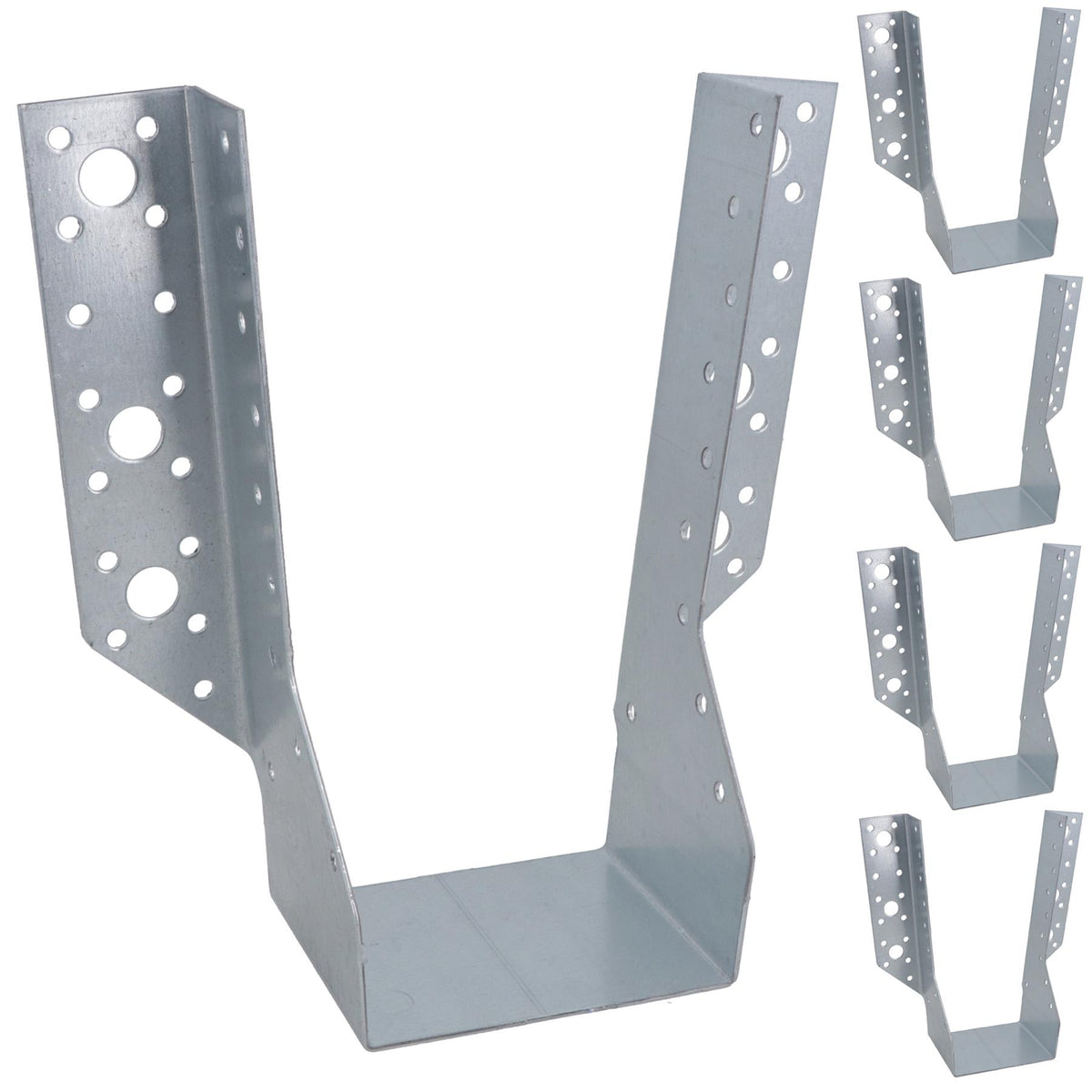 Multi Truss Hanger Joist Support Fixings 91mm (W) x 204mm (L) Galvanised