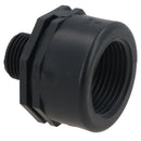 Polypropylene PP Threaded Reducing Socket Female – Male 1in – 1/2in BSP