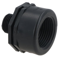 Polypropylene PP Threaded Reducing Socket Female – Male 1in – 1/2in BSP